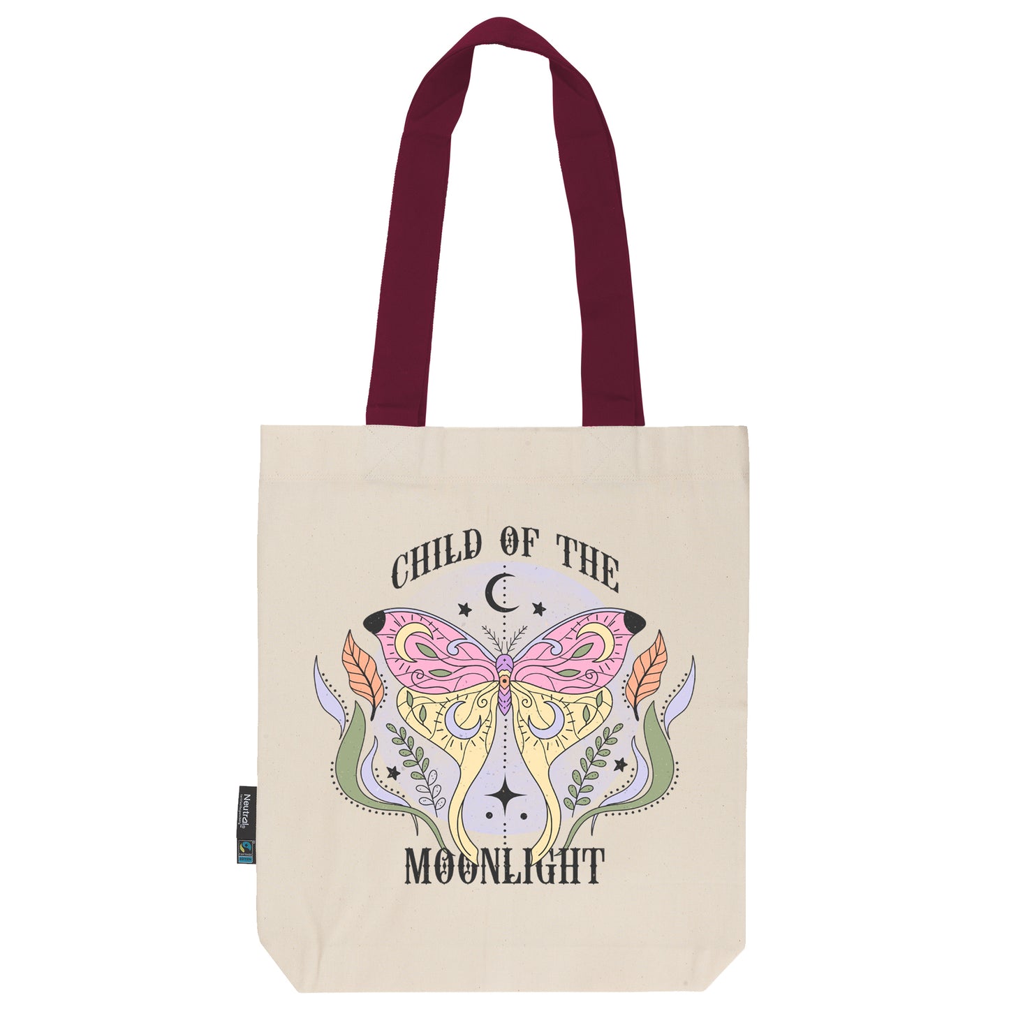 Twill Bag aus Bio- Baumwolle | Butterfly 2 | Child of the Moonlight