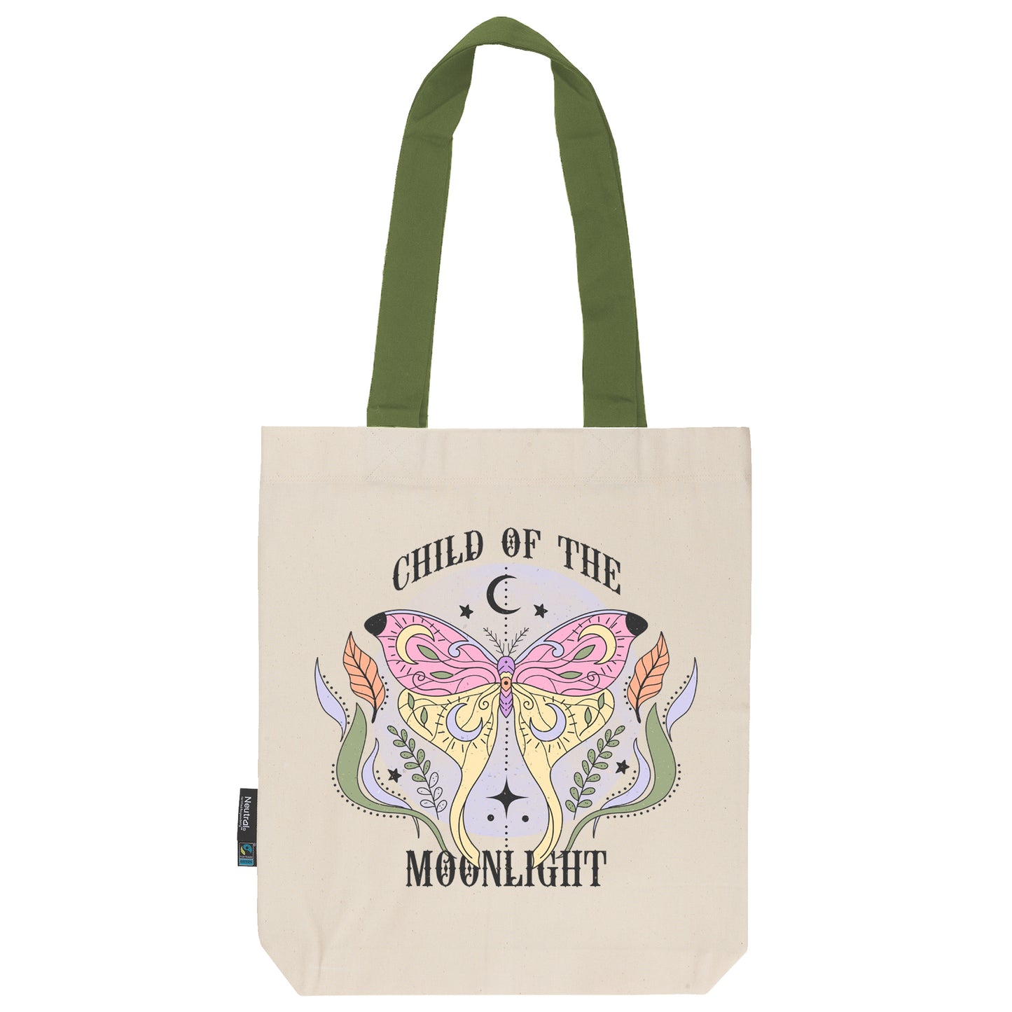 Twill Bag aus Bio- Baumwolle | Butterfly 2 | Child of the Moonlight