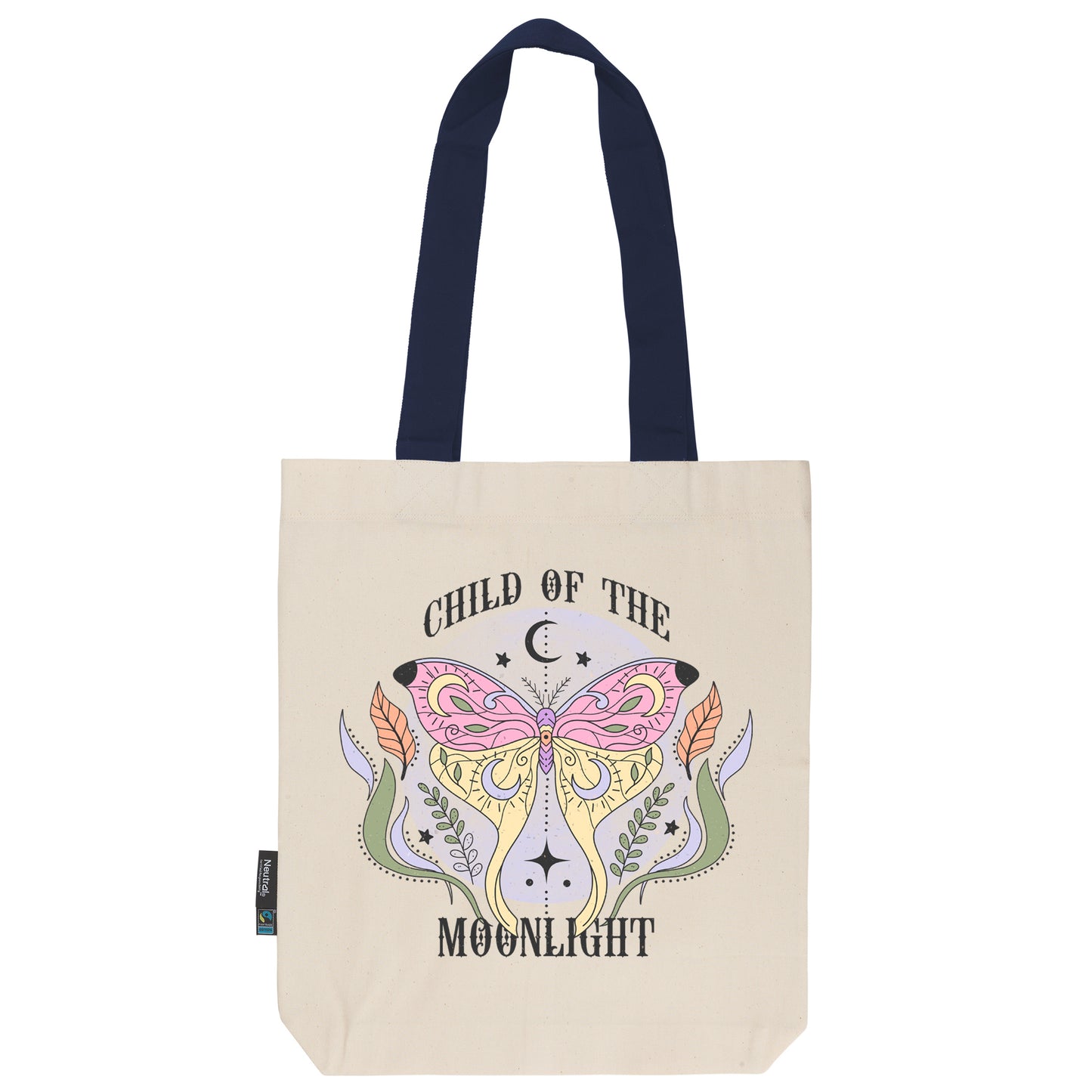 Twill Bag aus Bio- Baumwolle | Butterfly 2 | Child of the Moonlight