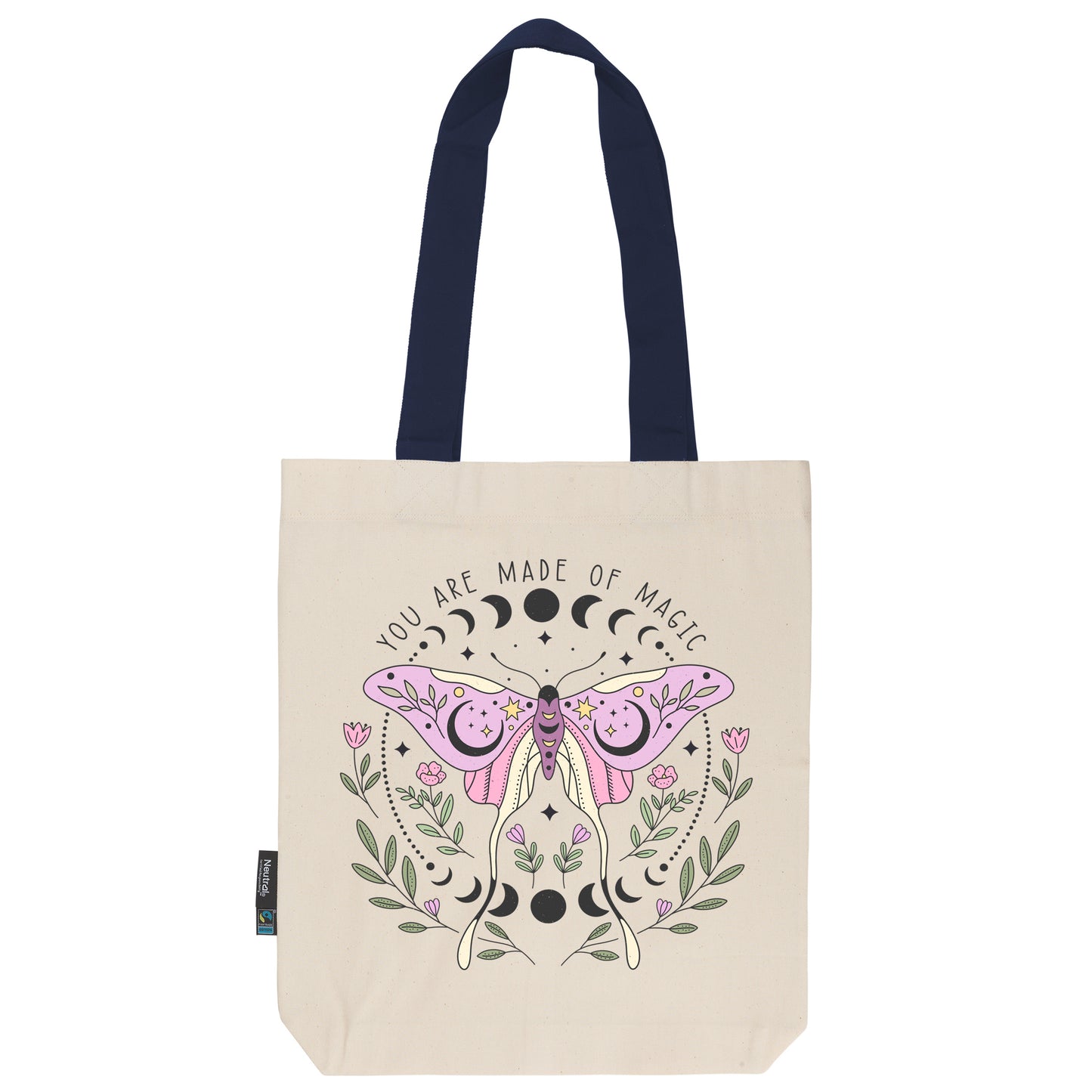 Twill Bag aus Bio- Baumwolle | Butterfly 6 | You are made of Magic