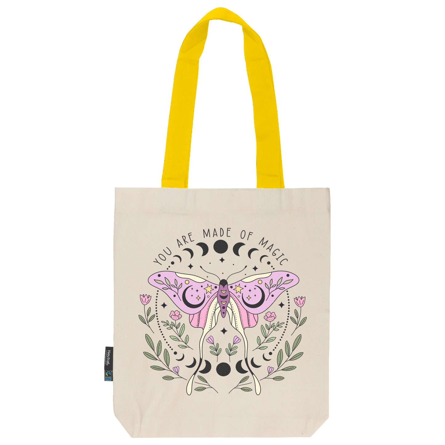 Twill Bag aus Bio- Baumwolle | Butterfly 6 | You are made of Magic