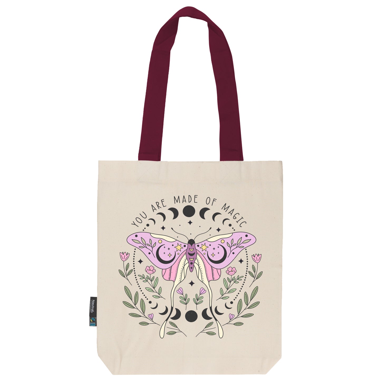 Twill Bag aus Bio- Baumwolle | Butterfly 6 | You are made of Magic