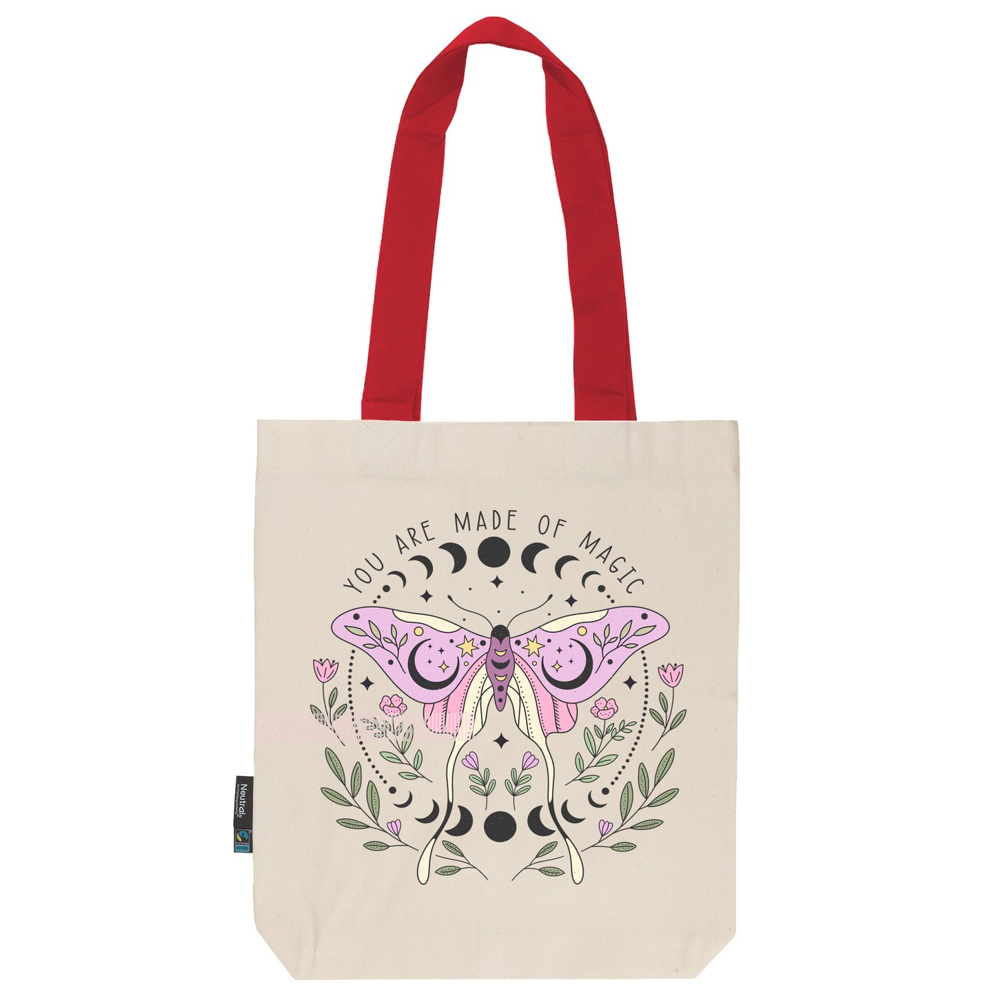 Twill Bag aus Bio- Baumwolle | Butterfly 6 | You are made of Magic