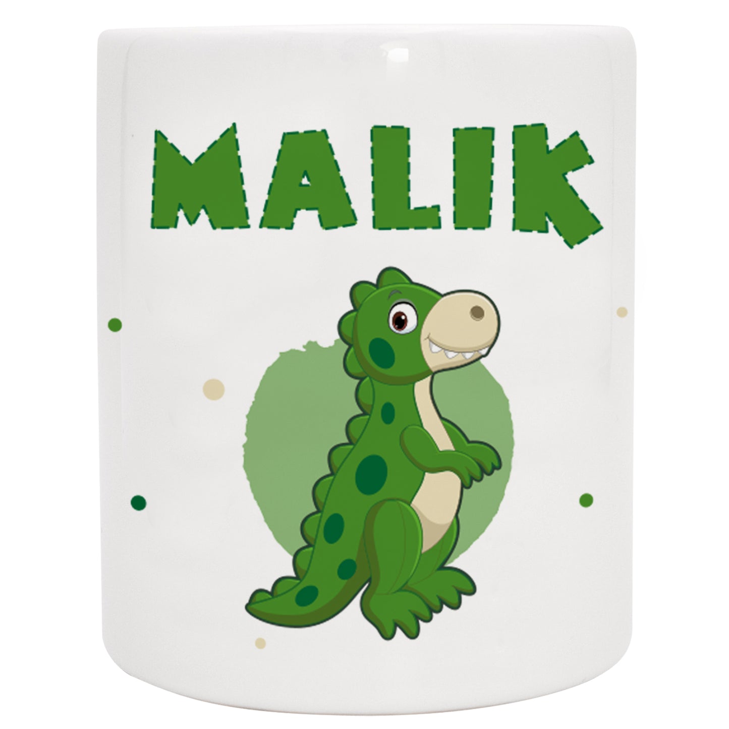 Keramik Spardose mit Name | Dino 6 Tyrannosaurus Rex