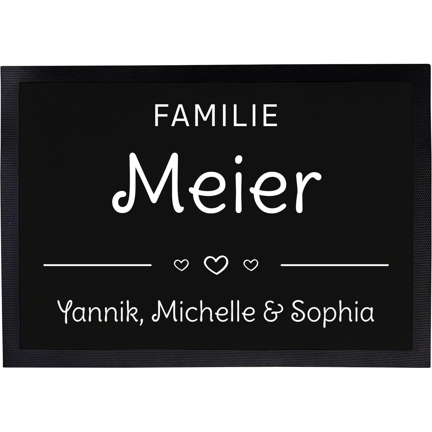 Fußmatte mit Namen | Familie 2