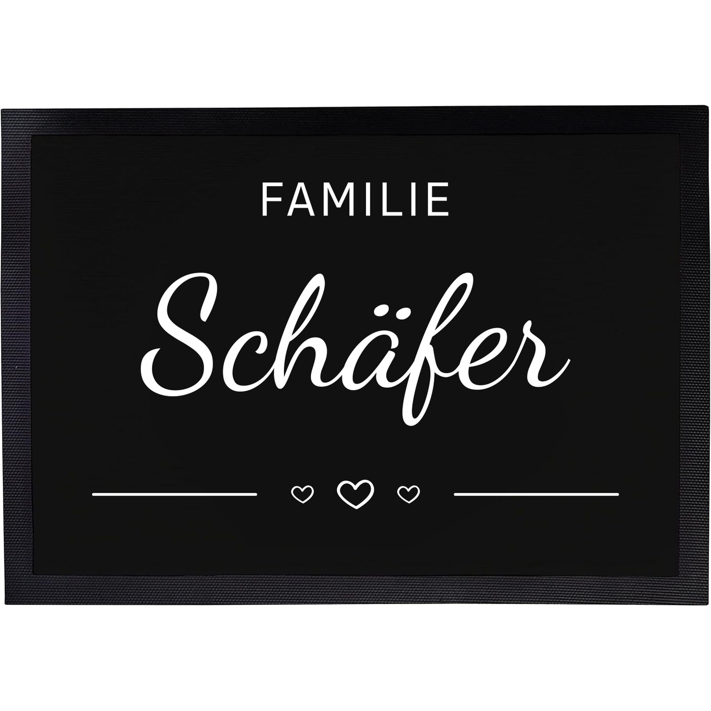 Fußmatte mit Familienname | Familie 3