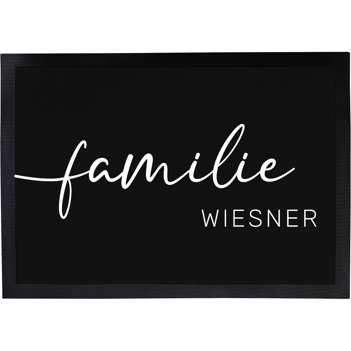 Fußmatte mit Familienname | Familie 5
