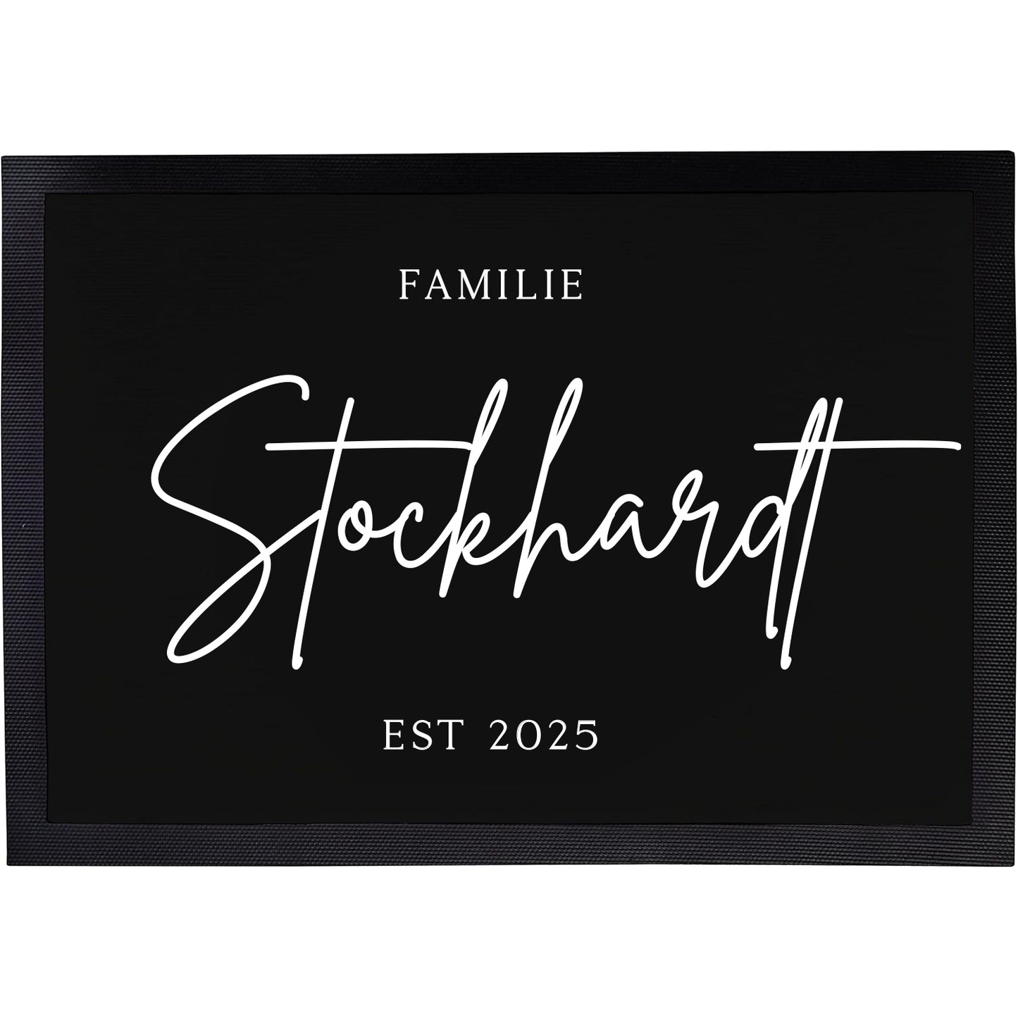 Fußmatte mit Familienname | Familie 7