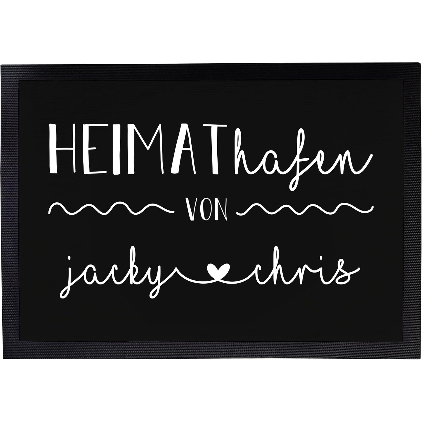 Fußmatte mit Vornamen | Heimathafen