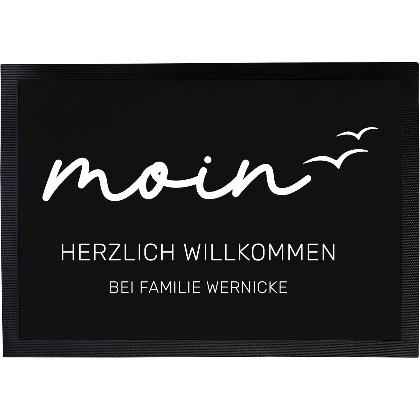 Fußmatte mit Vornamen | Moin