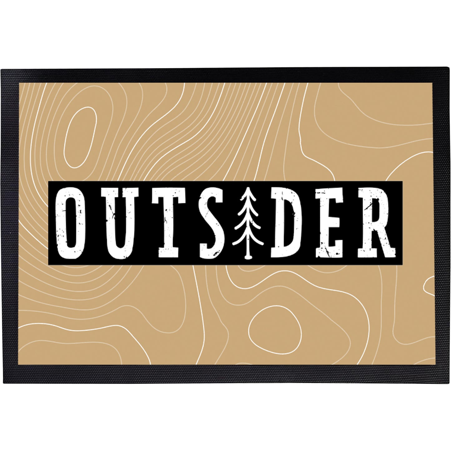 Fußmatte mit Spruch | Outsider | Design 2