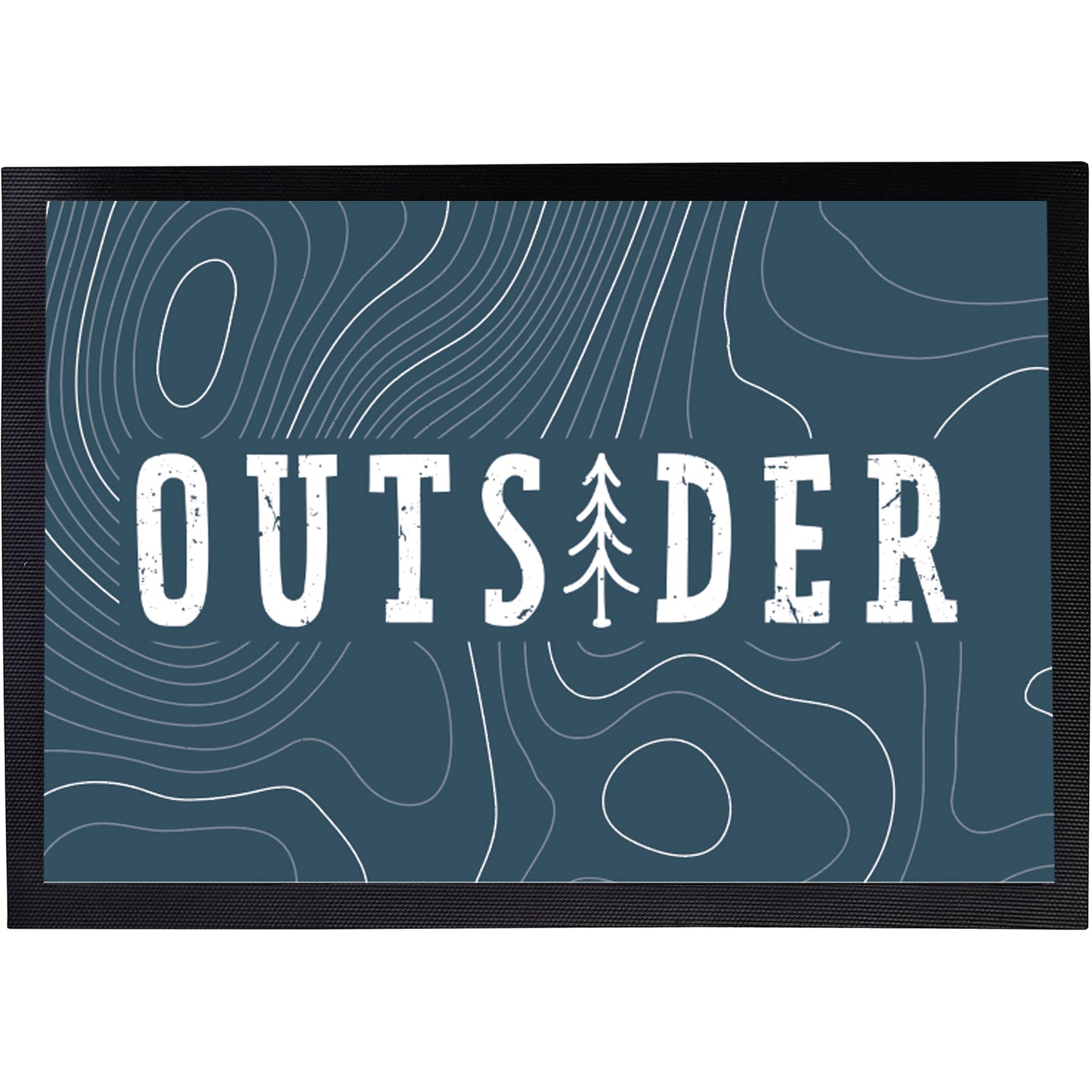 Fußmatte mit Spruch | Outsider | Design 1