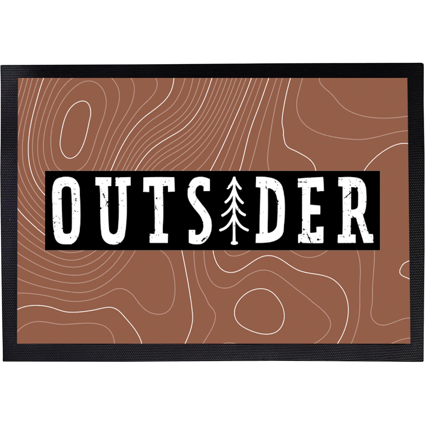 Fußmatte mit Spruch | Outsider | Design 2