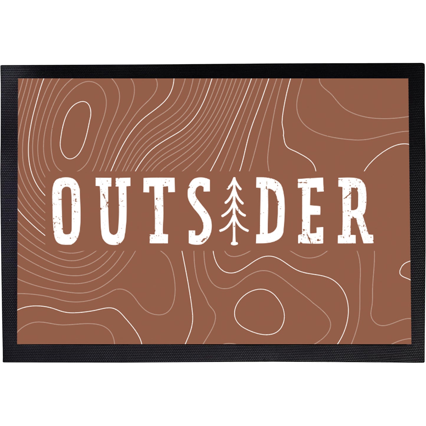 Fußmatte mit Spruch | Outsider | Design 1