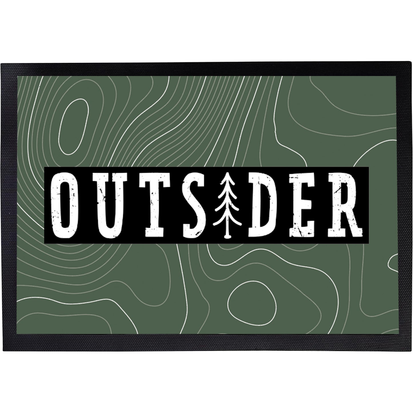 Fußmatte mit Spruch | Outsider | Design 2