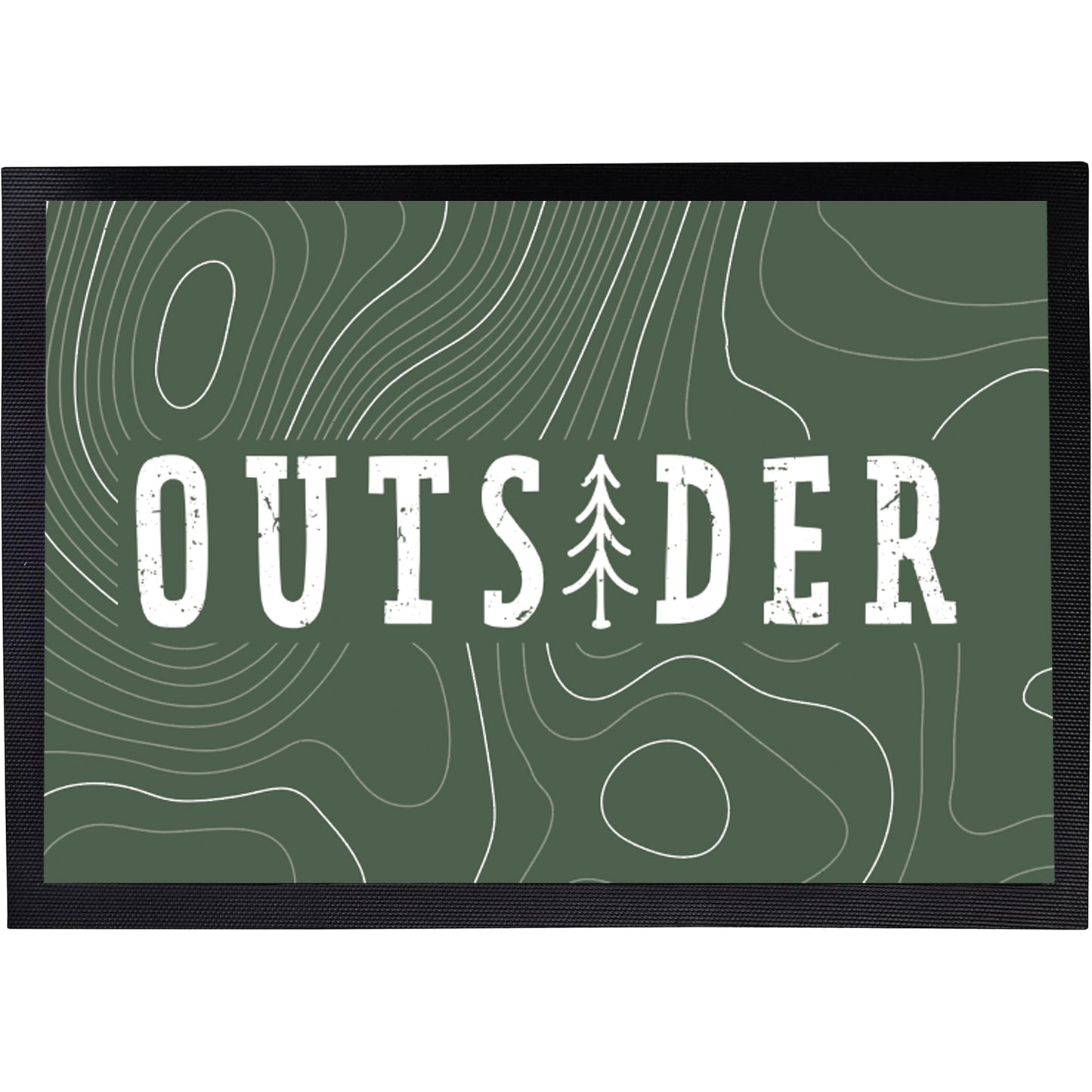 Fußmatte mit Spruch | Outsider | Design 1