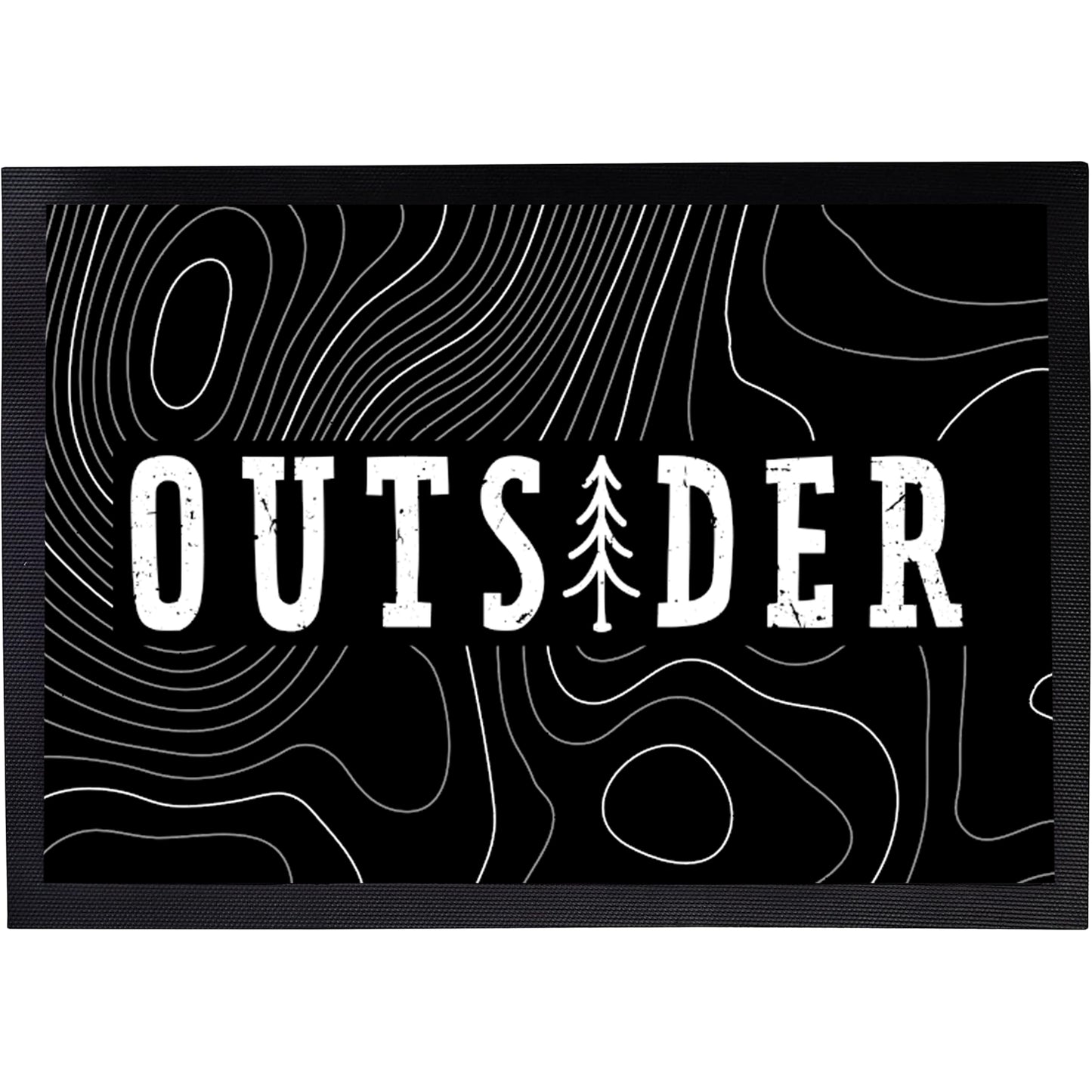 Fußmatte mit Spruch | Outsider | Design 2