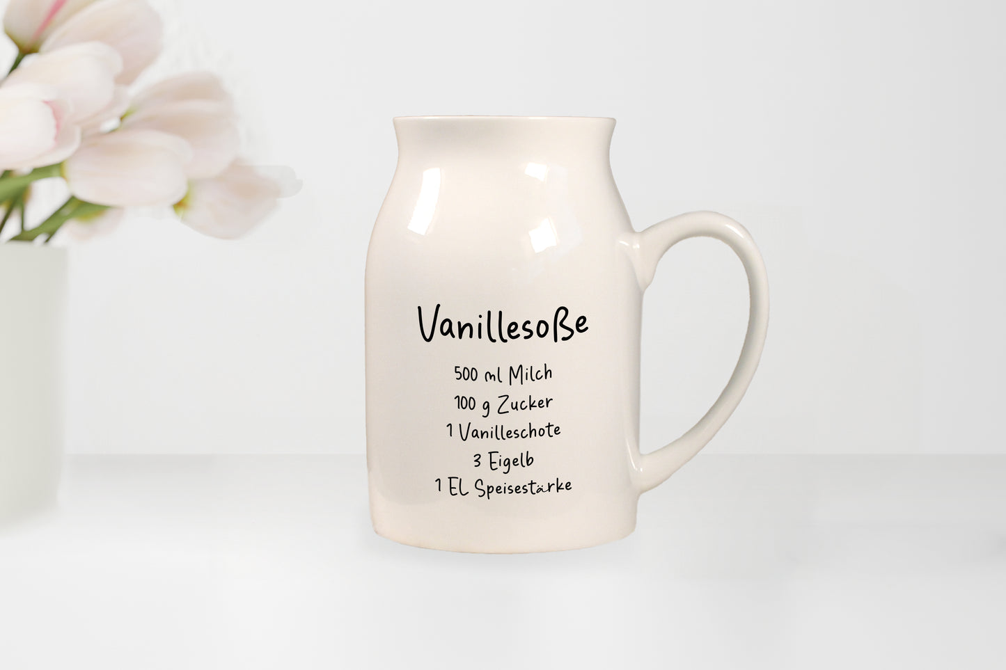 Keramik Kännchen | 500 ml | Schokosoße + Vanillesoße