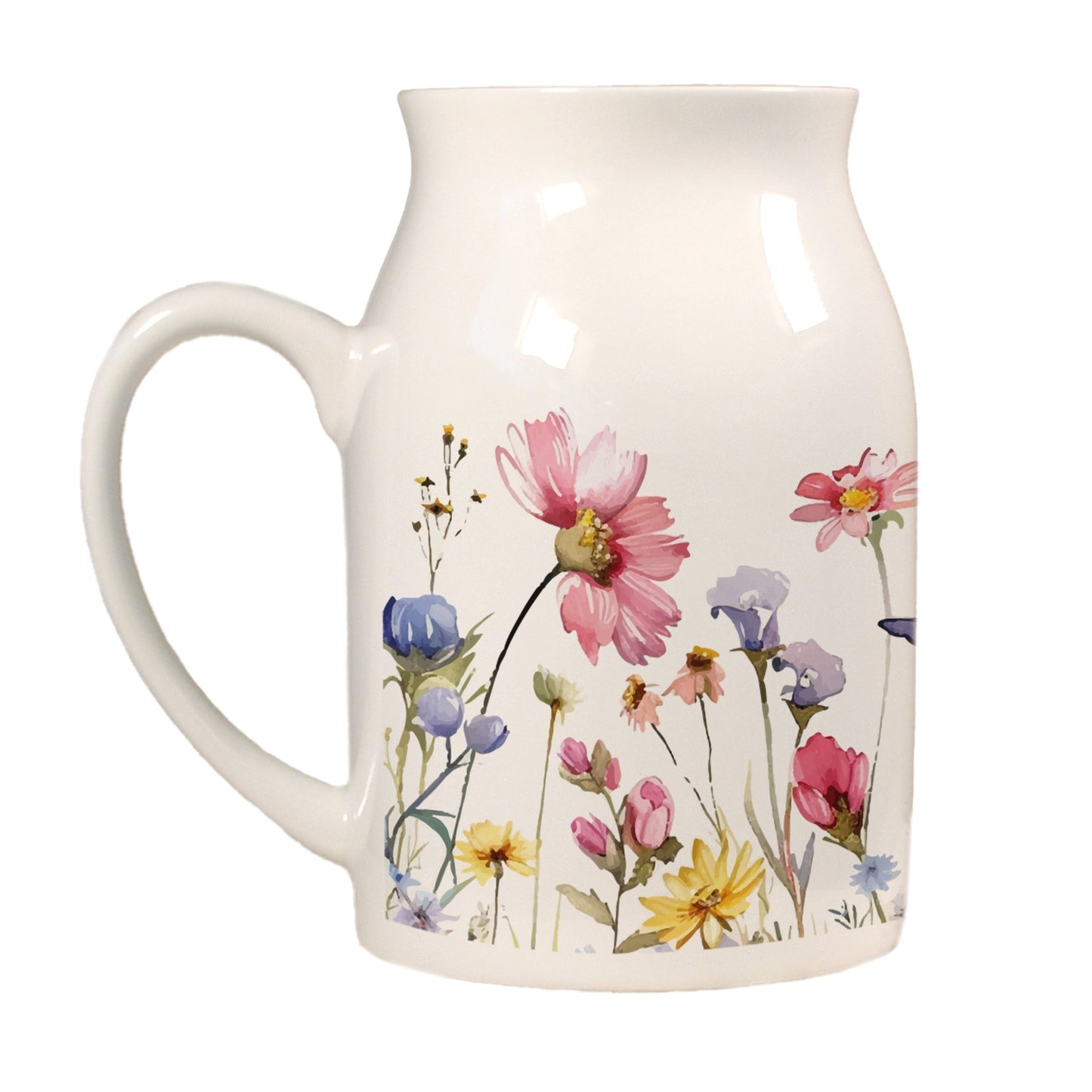 Keramik Kännchen | 500 ml | Blumen