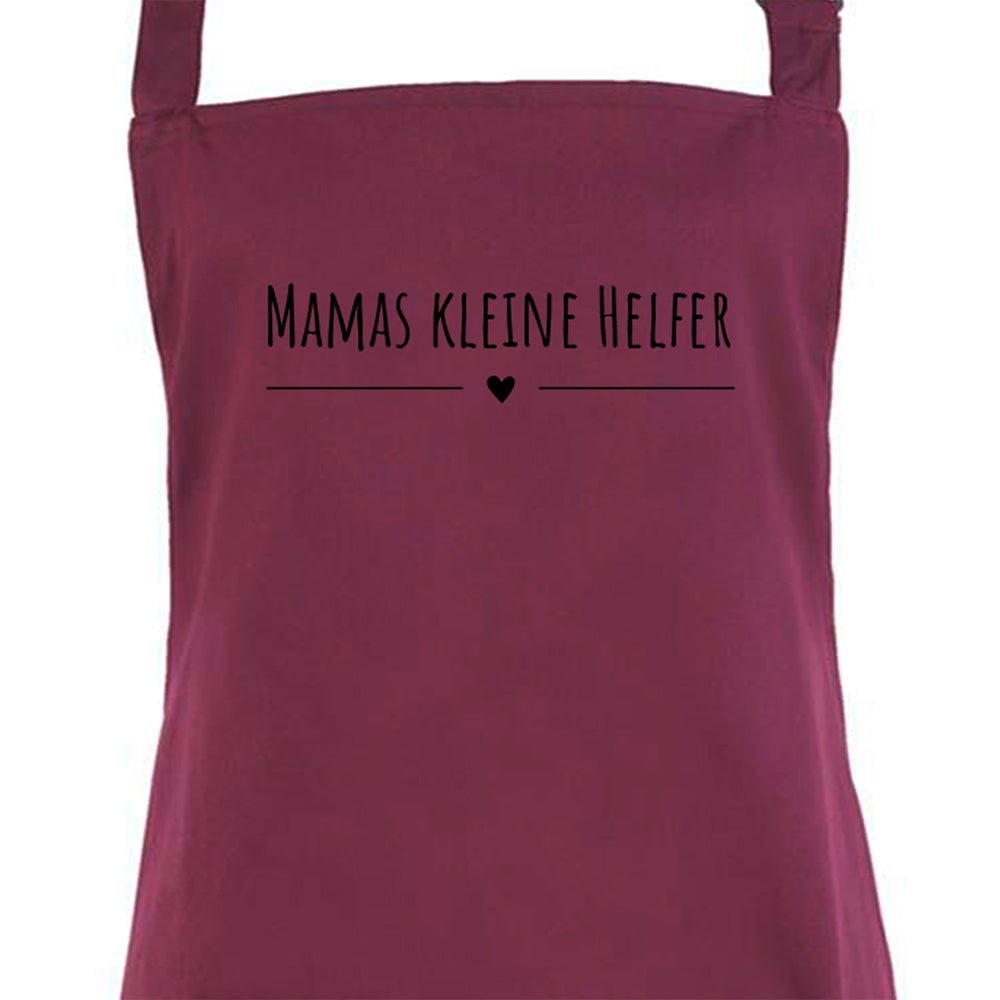 Schürze mit Kindernamen | Mamas kleine Helfer