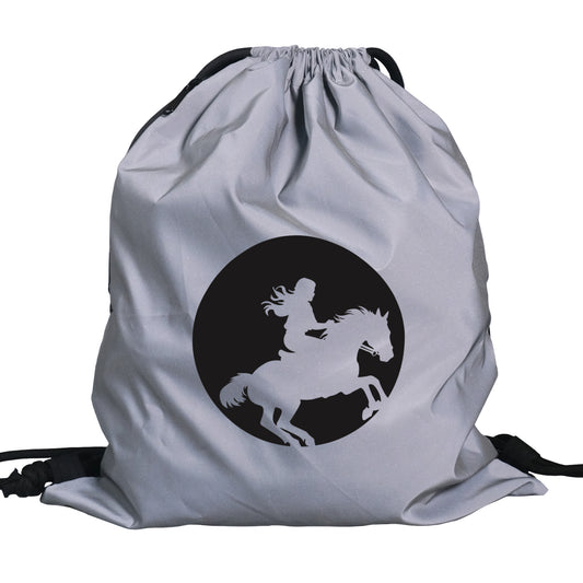 Turnbeutel reflektierend | Pferd im Mond