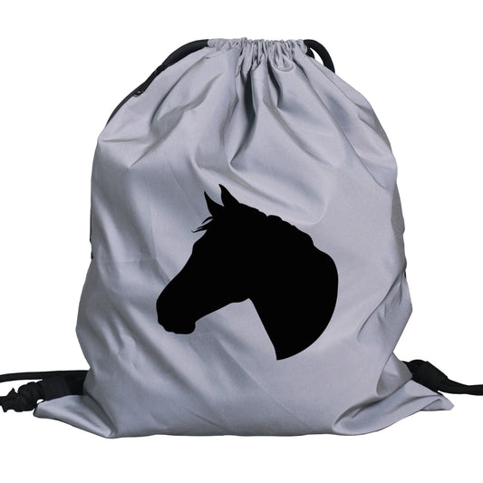 Turnbeutel reflektierend | Pferdekopf