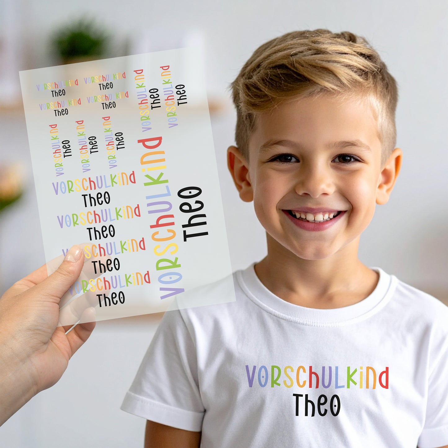 Bügelbild | Vorschulkind
