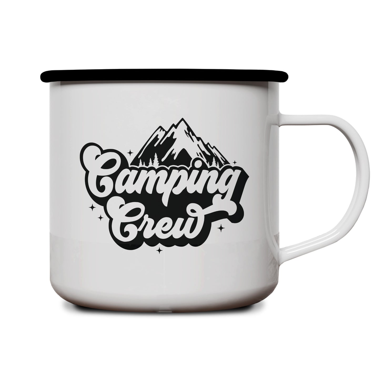 Emaille Tasse | Camping Crew 2