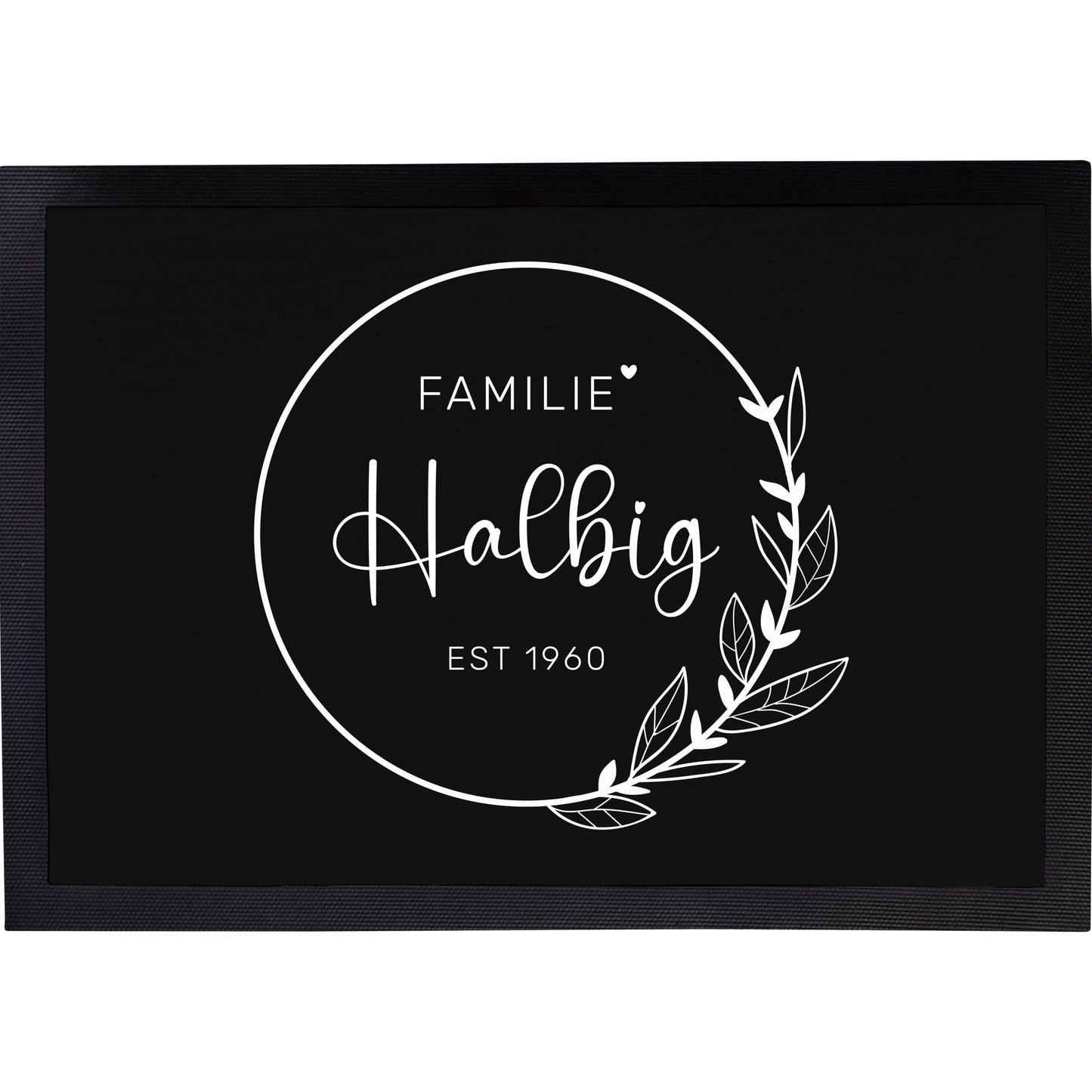 Fußmatte mit Familienname | Familie 6