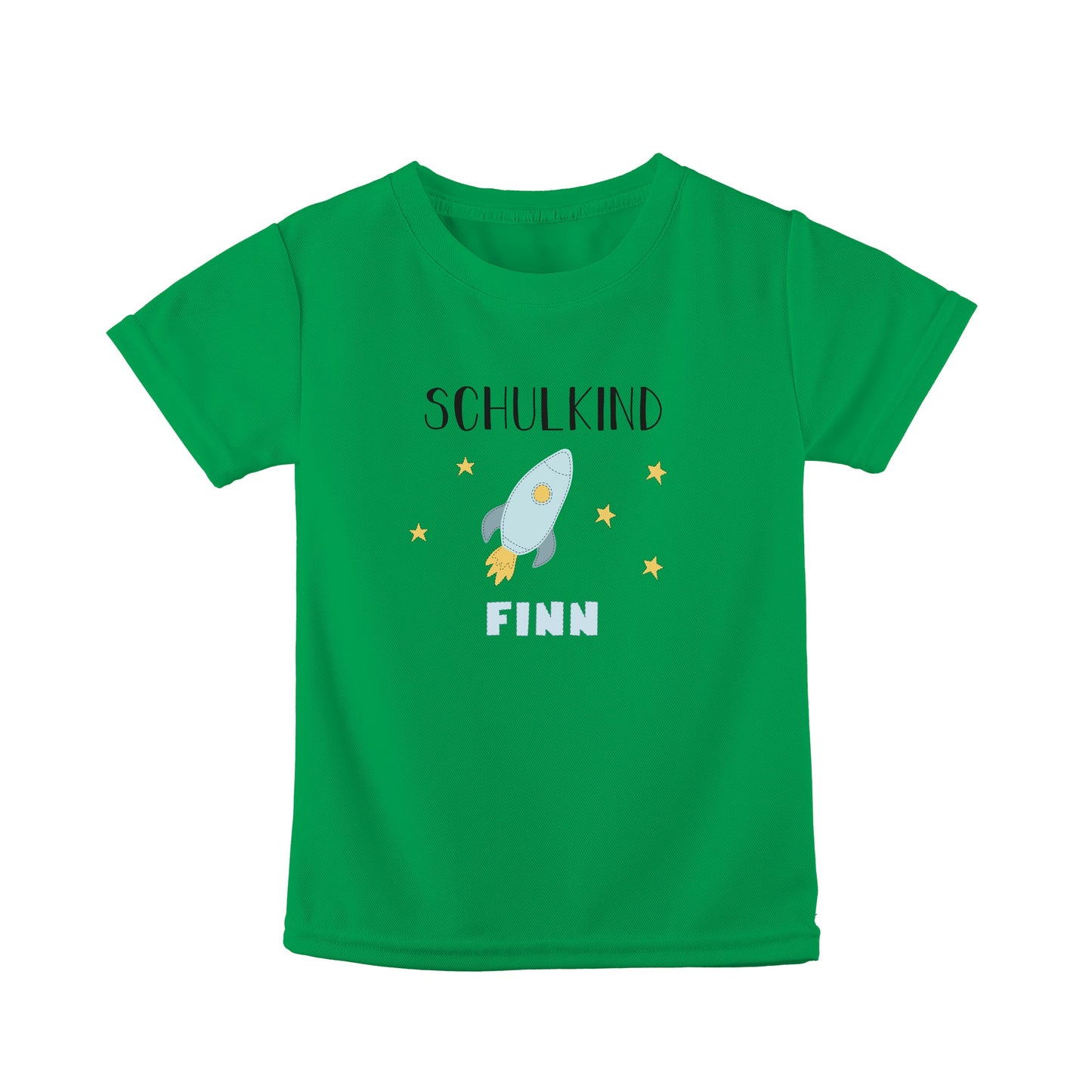 T-Shirt Kinder | Bio-Baumwolle | Schulkind | Rakete