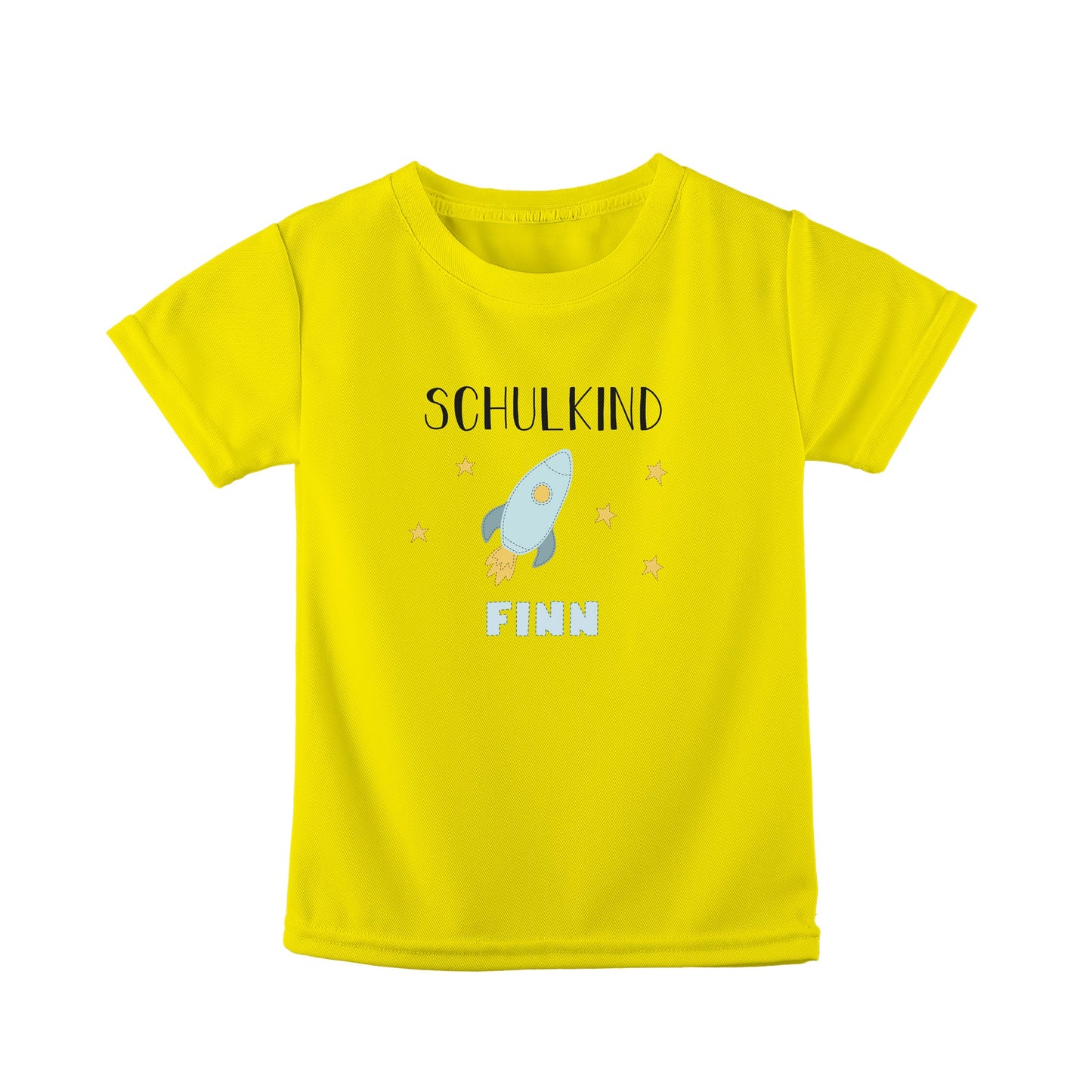 T-Shirt Kinder | Bio-Baumwolle | Schulkind | Rakete