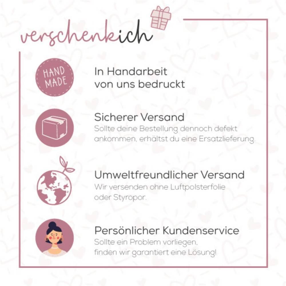 Personalisierter Turnbeutel mit Wunschnamen - Motiv: Traktor Blau - verschenkich.de