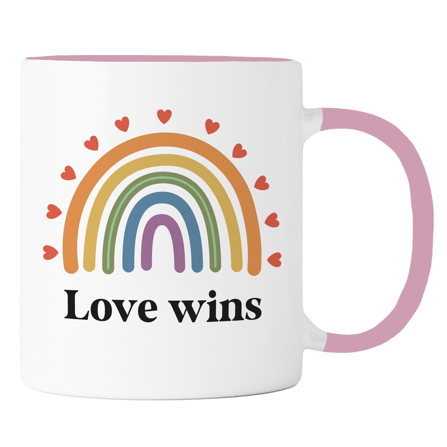 Keramik Tasse | Love wins