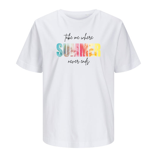 T-Shirt | Lady Fit | Take me where summer never ends
