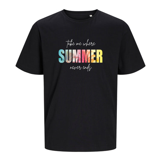 T-Shirt | Regular | Take me where summer never ends