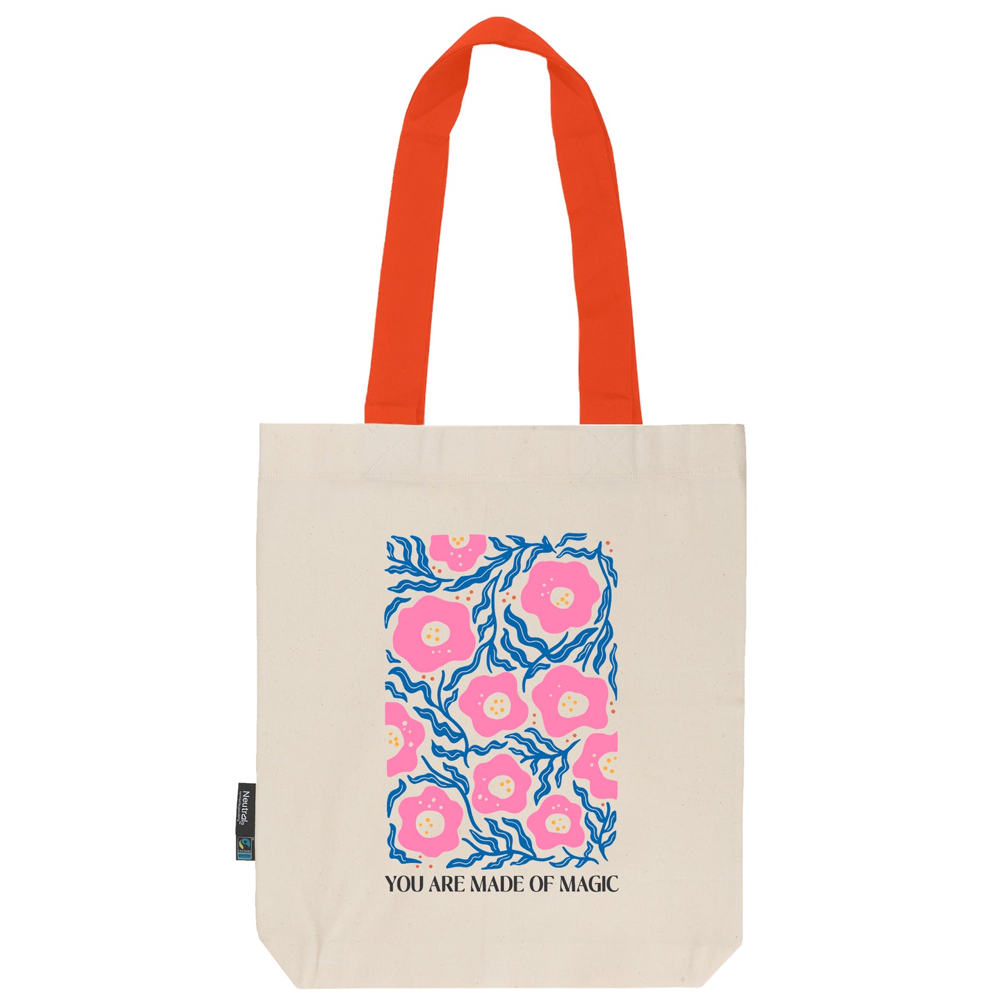 Twill Bag aus Bio- Baumwolle | Floral 5 | You are made of magic - verschenkich.de