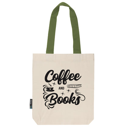 Twill Bag aus Bio- Baumwolle | Coffee and Books