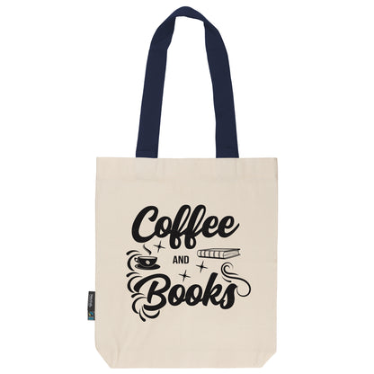 Twill Bag aus Bio- Baumwolle | Coffee and Books