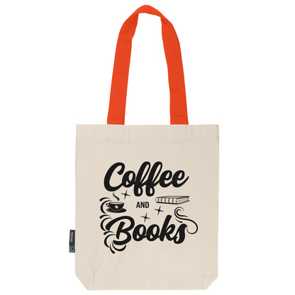 Twill Bag aus Bio- Baumwolle | Coffee and Books