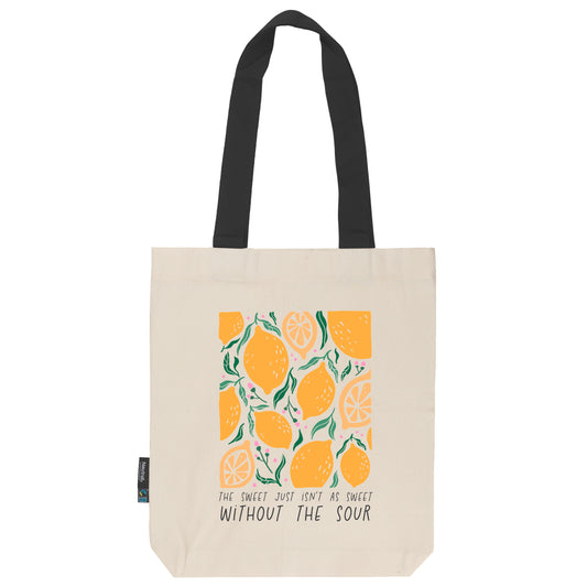 Twill Bag aus Bio- Baumwolle | Zitronen | The sweet just isn´t ...