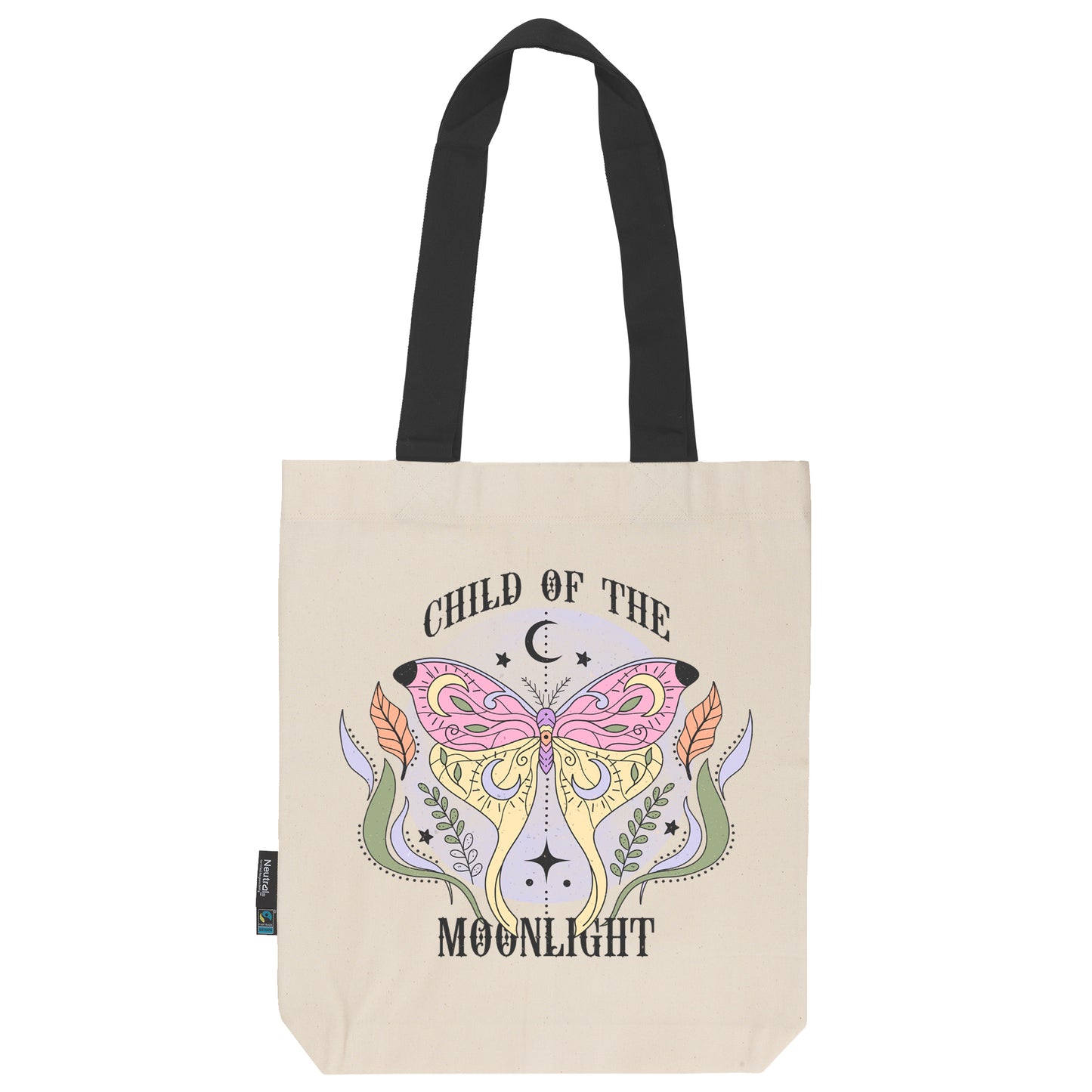 Twill Bag aus Bio- Baumwolle | Butterfly 2 | Child of the Moonlight