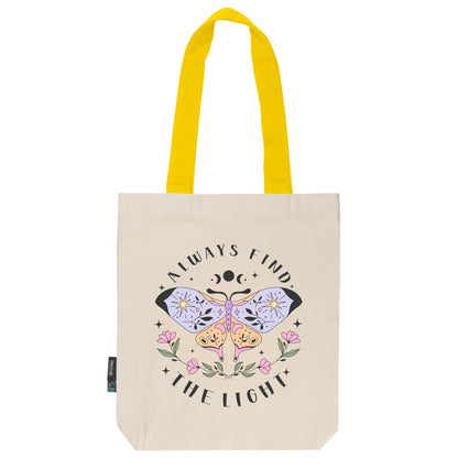 Twill Bag aus Bio- Baumwolle | Butterfly 3 | Always find the light