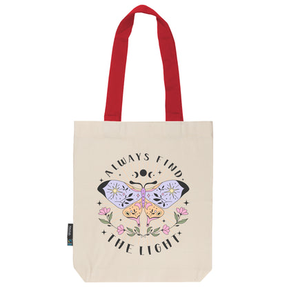 Twill Bag aus Bio- Baumwolle | Butterfly 3 | Always find the light