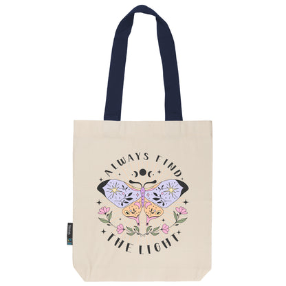 Twill Bag aus Bio- Baumwolle | Butterfly 3 | Always find the light