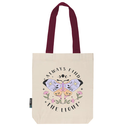 Twill Bag aus Bio- Baumwolle | Butterfly 3 | Always find the light