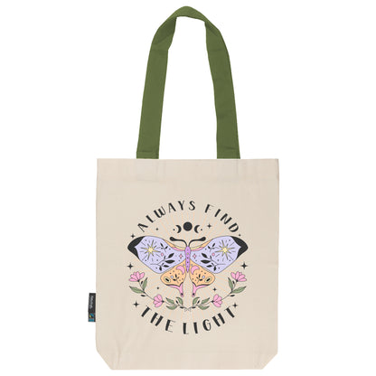Twill Bag aus Bio- Baumwolle | Butterfly 3 | Always find the light