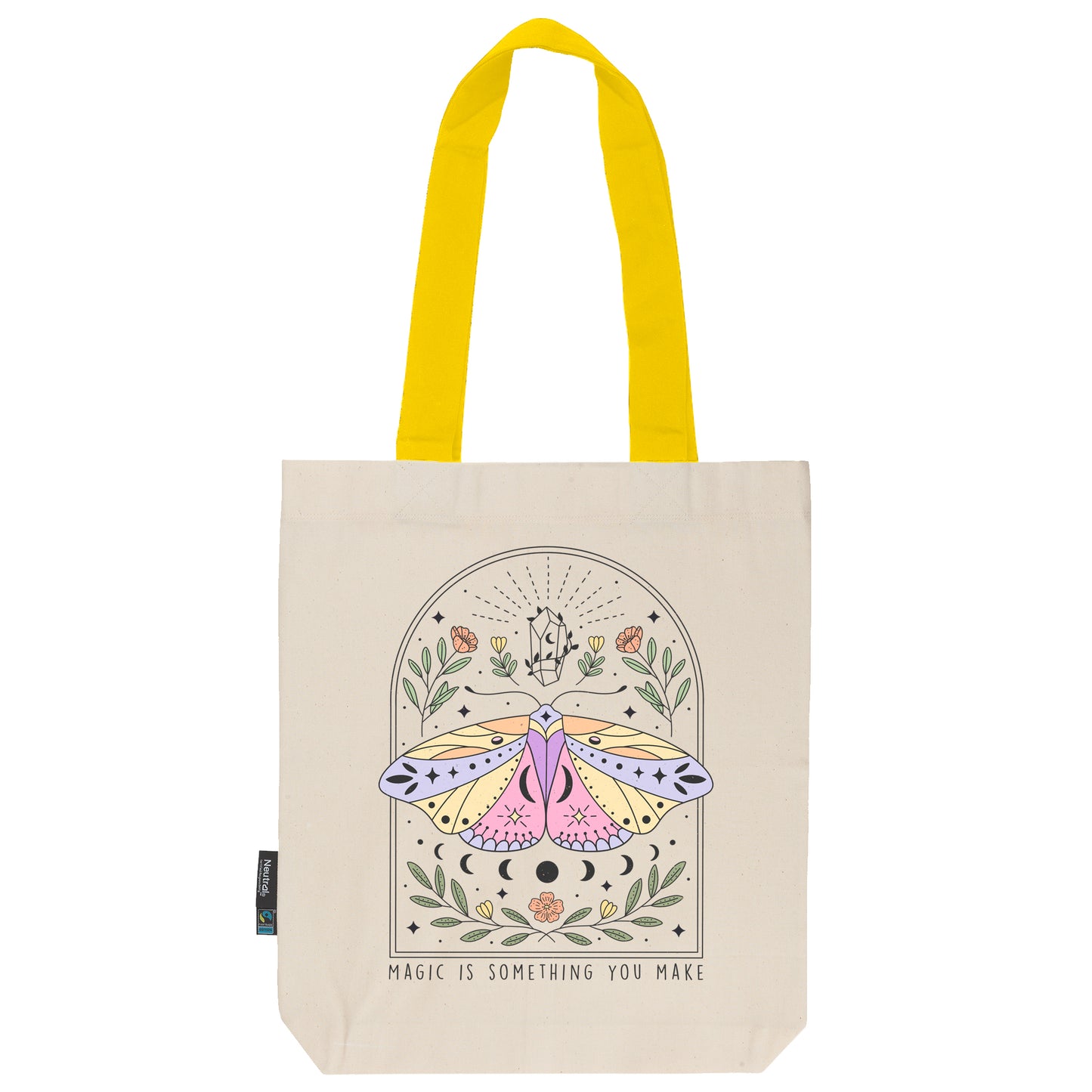 Twill Bag aus Bio- Baumwolle | Butterfly 5 | Magic is something you make