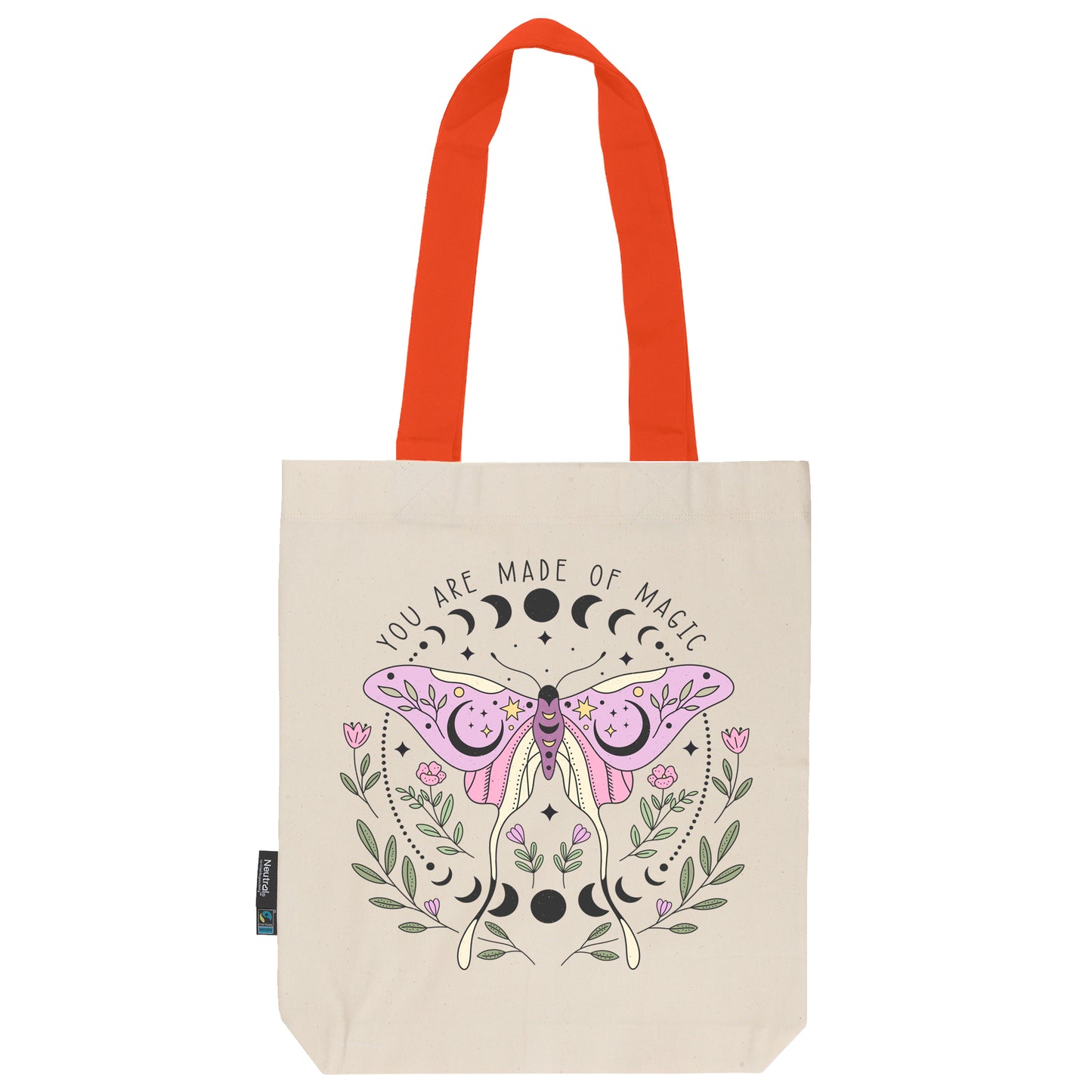 Twill Bag aus Bio- Baumwolle | Butterfly 6 | You are made of Magic