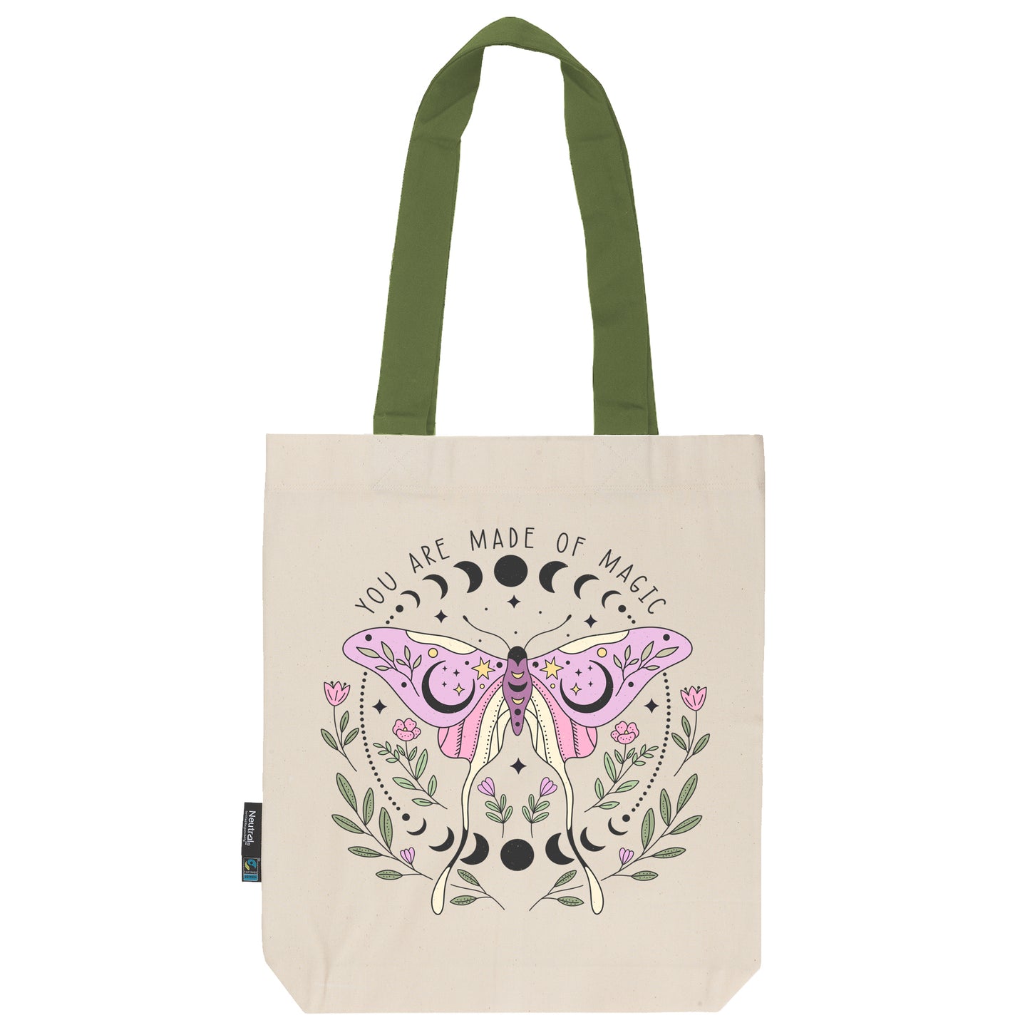 Twill Bag aus Bio- Baumwolle | Butterfly 6 | You are made of Magic