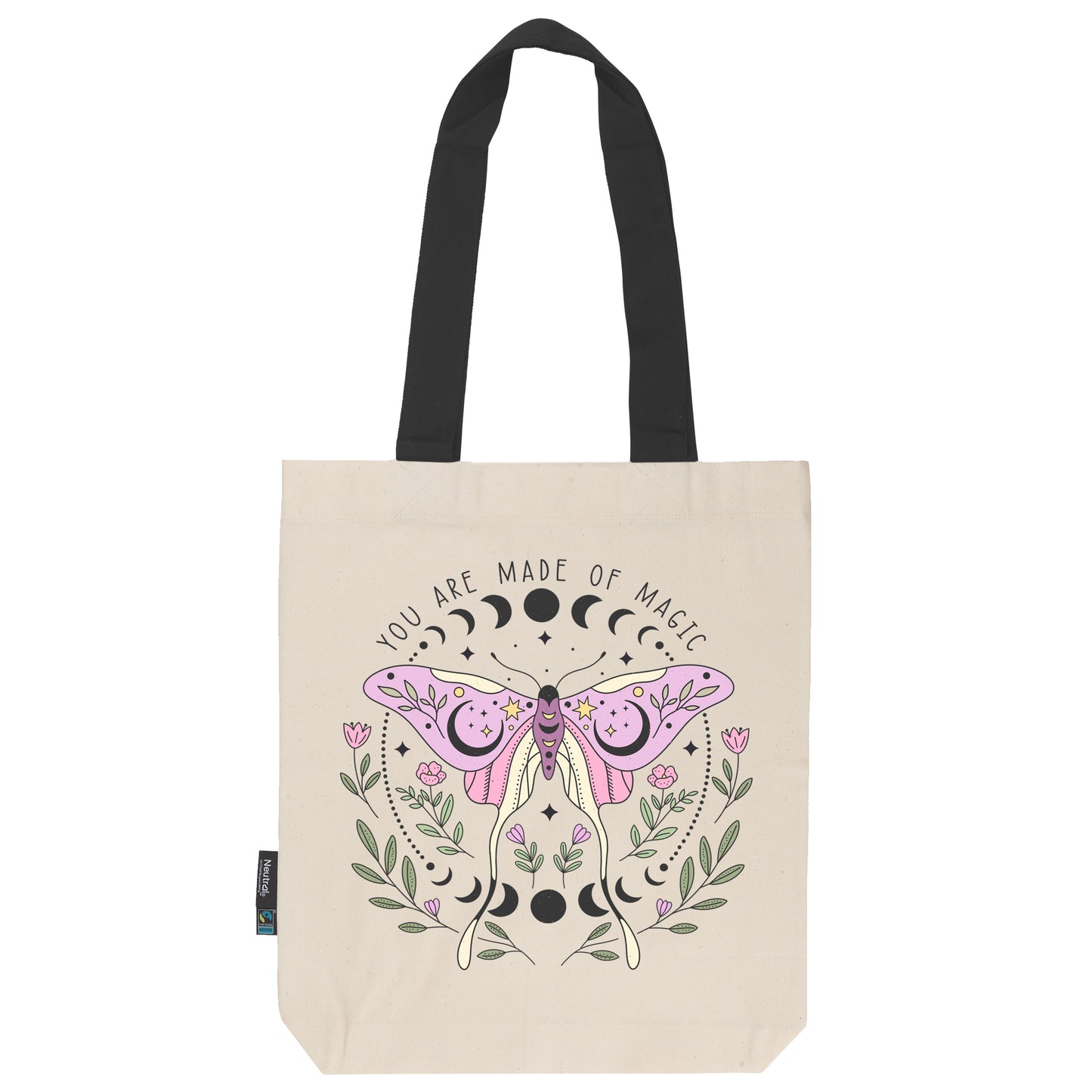 Twill Bag aus Bio- Baumwolle | Butterfly 6 | You are made of Magic
